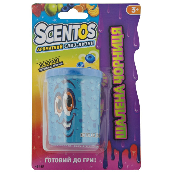 

Ароматная слизь-лизун Scentos Озорная черника (45485)