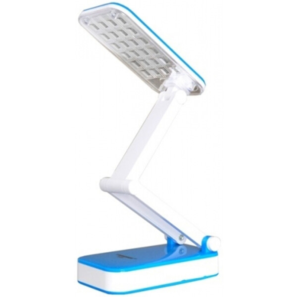 

Настольная лампа Tiross TS-55 Blue аккумуляторная 800 mAh, 220v, 24 smd LED (863439789)