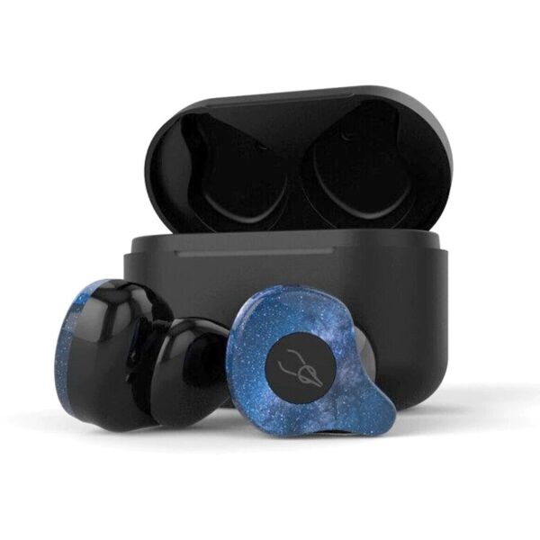 

Беспроводные Bluetooth наушники Sabbat X12 Pro here with you с чехлом для зарядки 750 мАч (Синий)