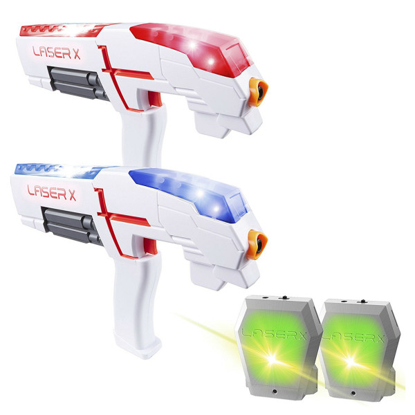

Игровой набор для лазерных боев Laser X для двух игроков (88016)