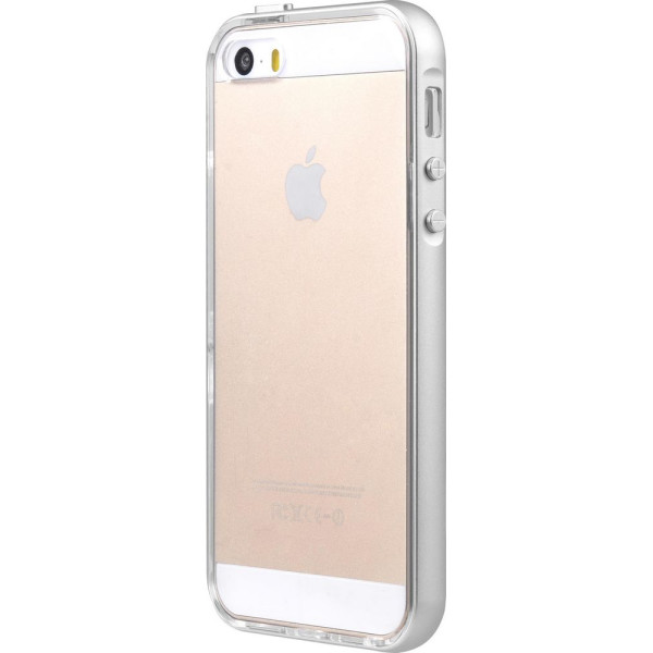 

Avatti Mela Double Bumper Silver для iPhone 5/5S/SE