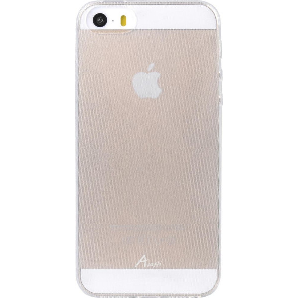 

Avatti Mela Ultra Thin TPU White Clear для iPhone 5/5S/SE