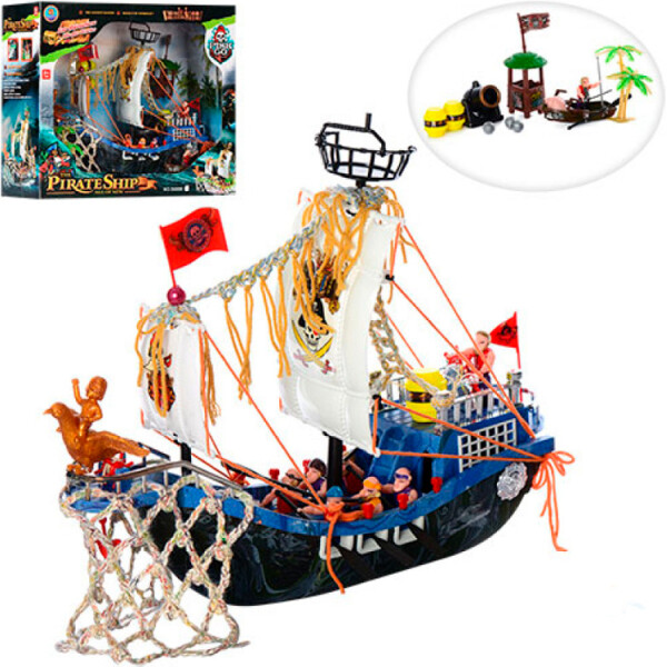 

Пиратский корабль с фигурками 50898F
