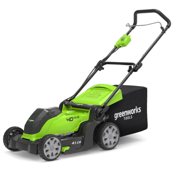 

Газонокосилка Greenworks 41 см с АКБ 2A/h и ЗУ (G40LM41K2)