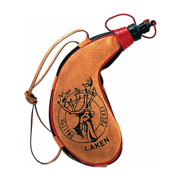

Фляга Laken Leather canteen 1,5 L. kidney shape