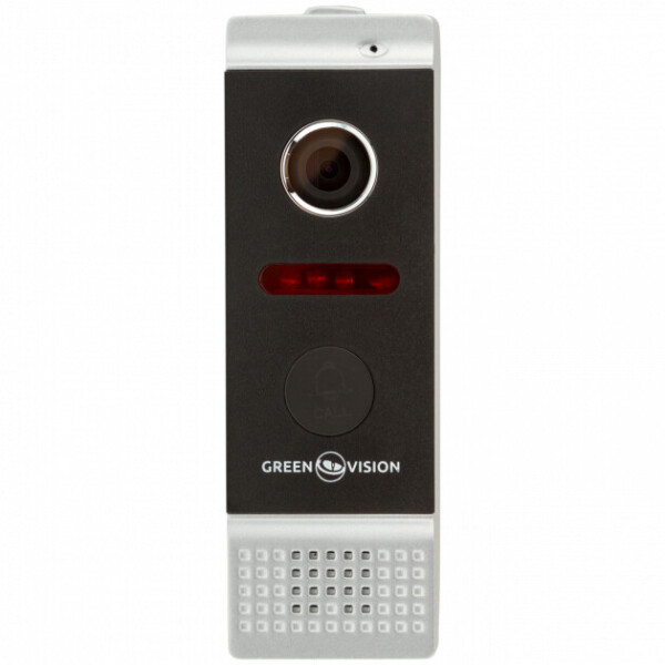 

Вызывная панель для видеодомофонов. GREEN VISION GV-002-J-PV80-110 silver