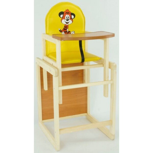 

Детский стульчик для кормления №202 "Тигр". Yellow (48008)