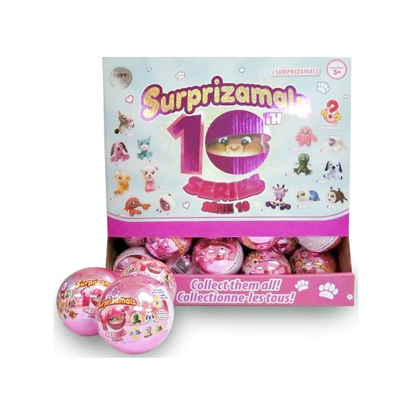 

Мягкая игрушка-сюрприз в шаре Surprizamals S10 (в ассорт.) (SU20445)