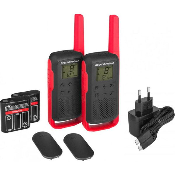 

Рация Motorola TALKABOUT T62 RED TWIN PACK & CHGR WE