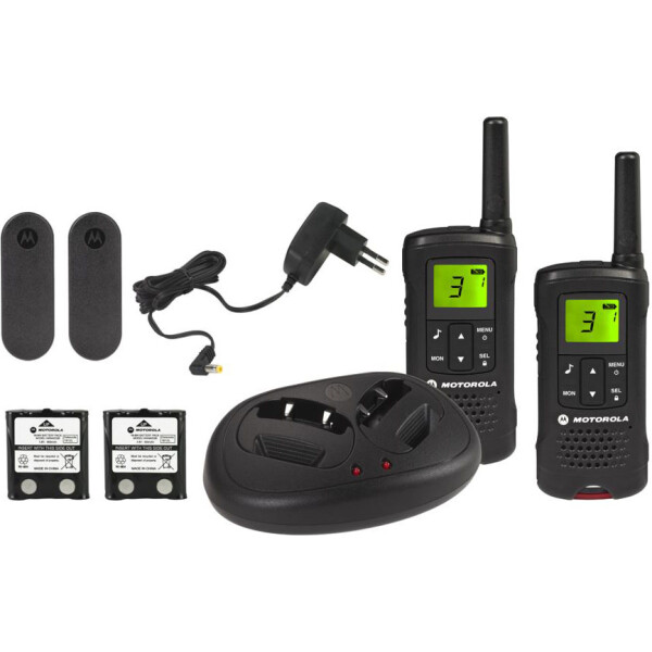 

Motorola TLKR-T60 WE TWIN PACK & CHGR CLAM