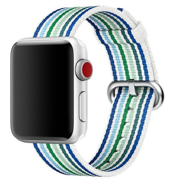 

Ремешок COTEetCI W30 Rainbow синий для Apple Watch 38mm