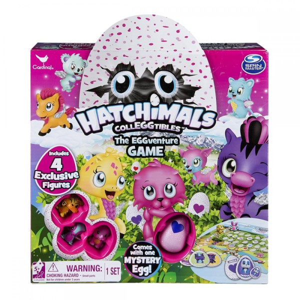 

Развлекательная игра Spin Master Приключения Hatchimals с четырьмя эксклюзивными фигурками (SM98234/6039474)