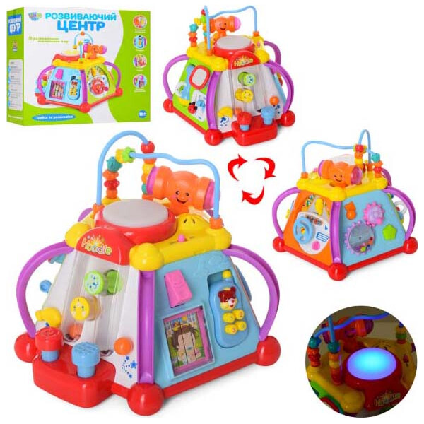 

Счеты деревянные Komarovtoys детские 25х21х5 см