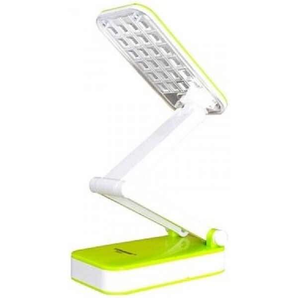 

Настольная лампа Tiross TS-55 Green аккумуляторная 800 mAh, 220v, 24 smd LED (863456902)