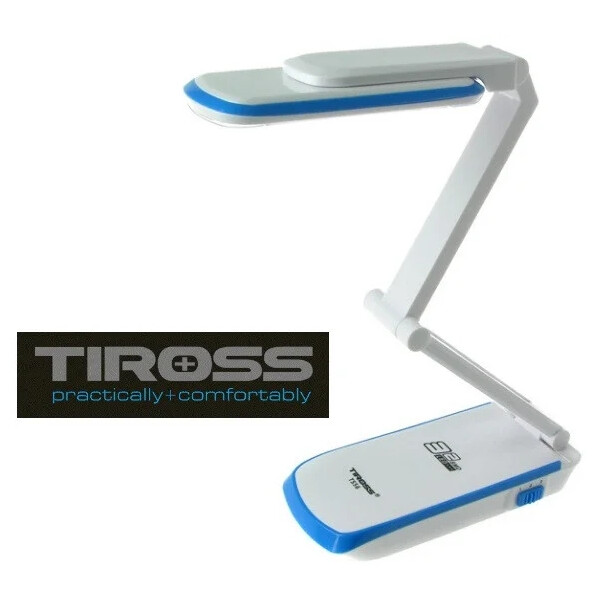 

Настольная лампа Tiross TS-56 Blue аккумуляторная 2000 mAh 220v 32 smd LED (5901698502508)