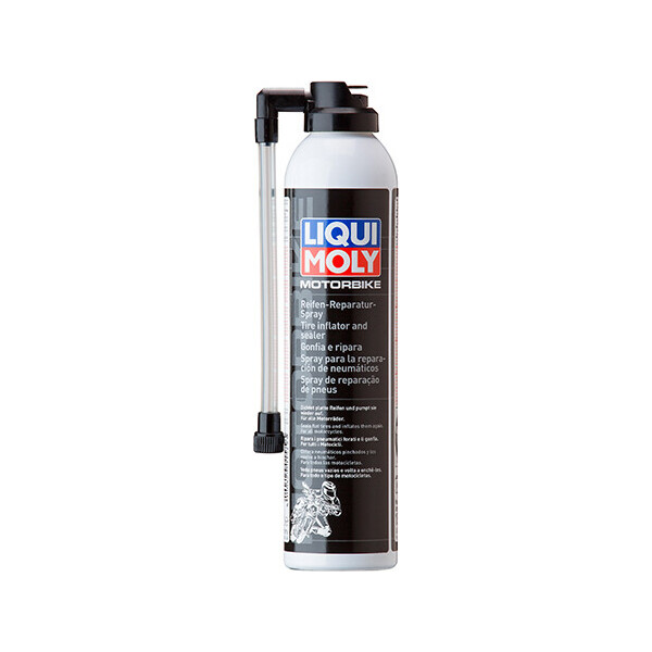 

Liqui Moly Спрей для ремонта резины MOTORBIKE REIFEN-REPARATUR-SPRAY 0,3л