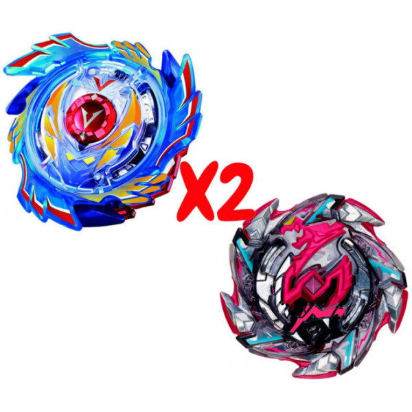 

Набор волчков BEYBLADE (Бейблейд) God Valkyrie V3 B-73 (Божественный Волтраек) VS Hell Salamander B-113 (Адская Саламандра) с пускателями