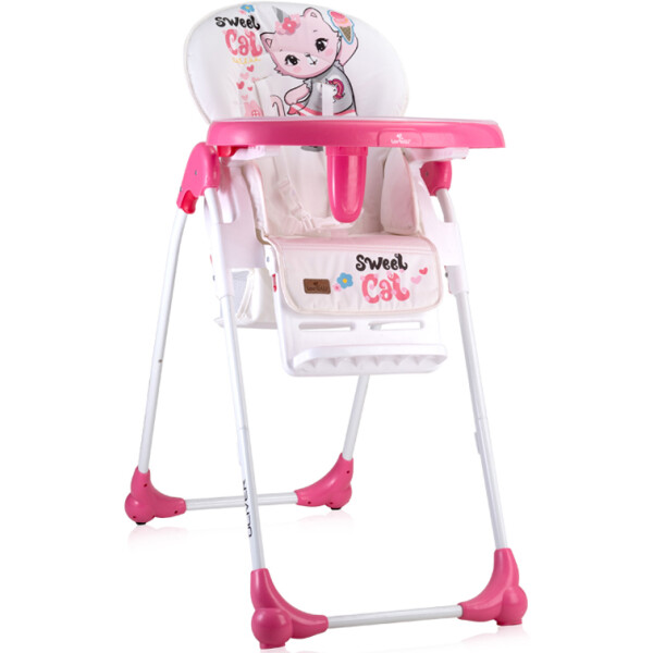 

Стульчик для кормления Lorelli OLIVER (pink cat)