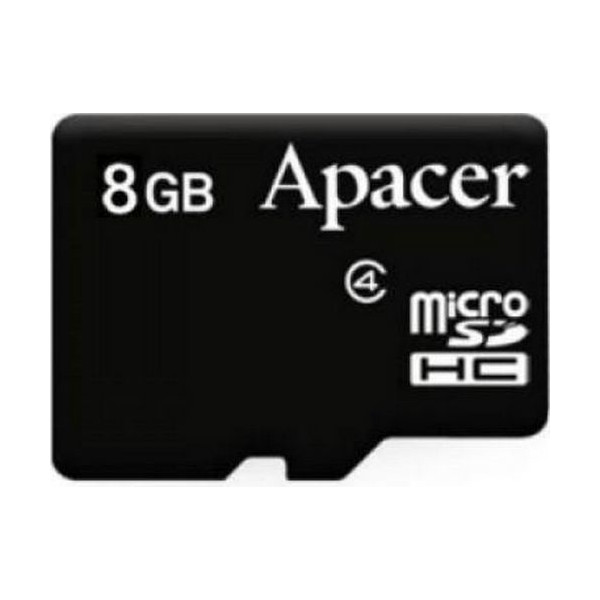 

Apacer micro SDHC 8Gb class 4 (AP8GMCSH4-RA)