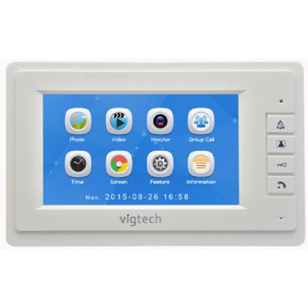 

Домофон Intercom WJ724RC9 Цветной Видеозвонок с картой памяти