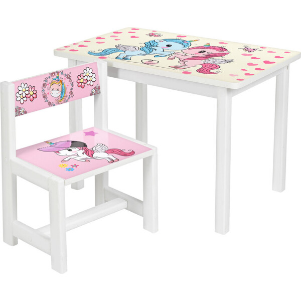 

Столик Bambi Единорог BSM1-19 White / Pink (BSM1)
