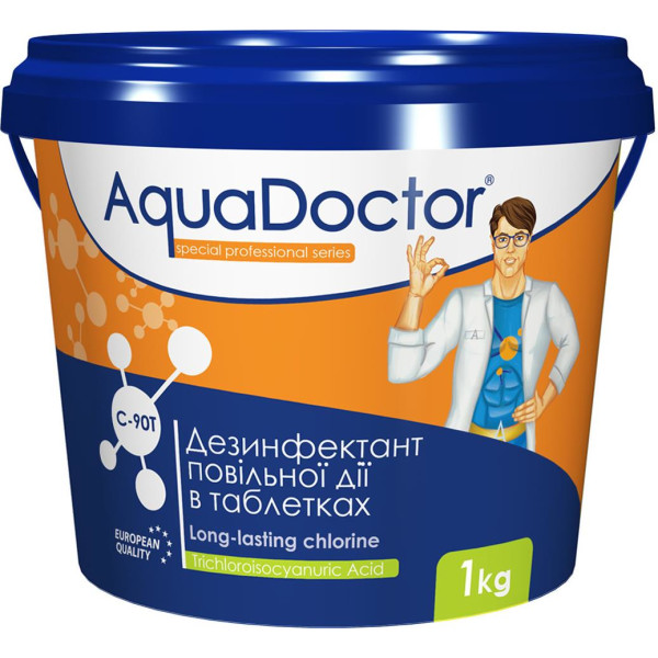 

Aquadoctor C-90T 1 кг (хлор длит. действия)