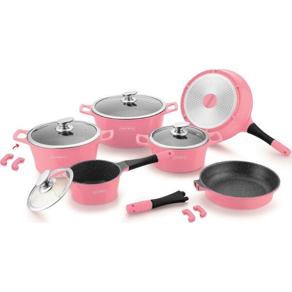 

Набор посуды Royalty Line RL-ES1014M Pink