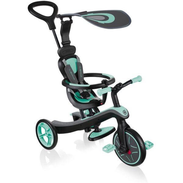 

Велосипед детский GLOBBER EXPLORER TRIKE 4в1, бирюзовый, до 20кг, 3 колеса(632-105-2)