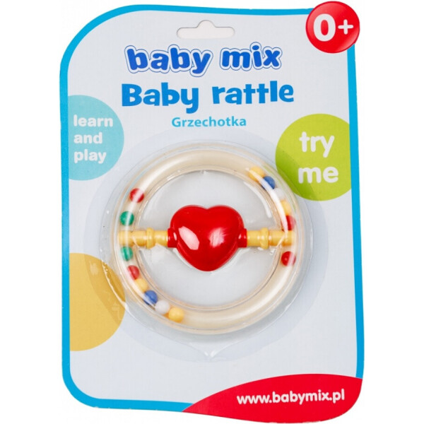 

Грызун пластиковый Baby Mix Сердечко в ассорт. (GW-G35)