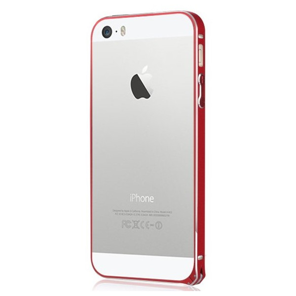 

Бампер BASEUS Golden Light красный для iPhone 5/5S/SE