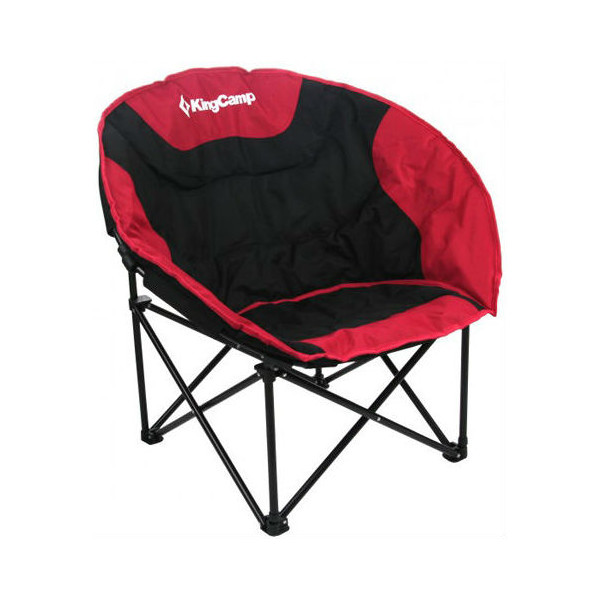 

Шезлонг KingCamp Moon Leisure Chair (KC3816) Black/Red