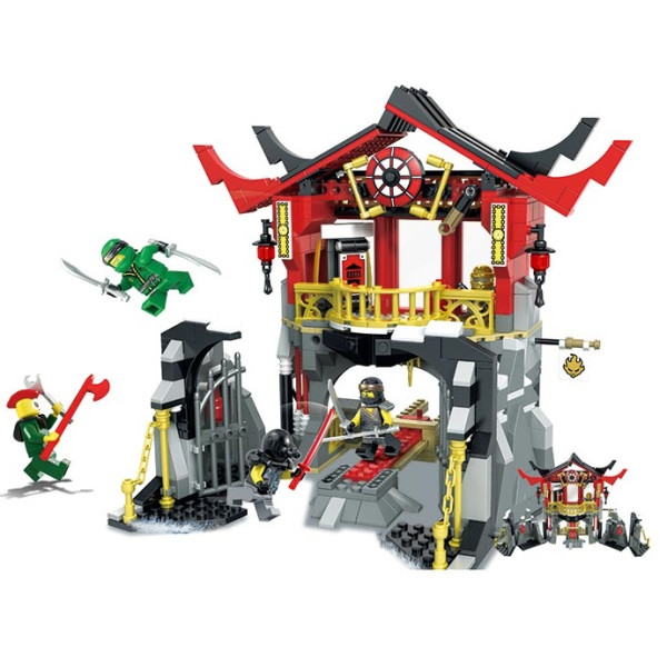 

Конструктор JVToy Ninja Heroes Битва в храме воскресения (16009)