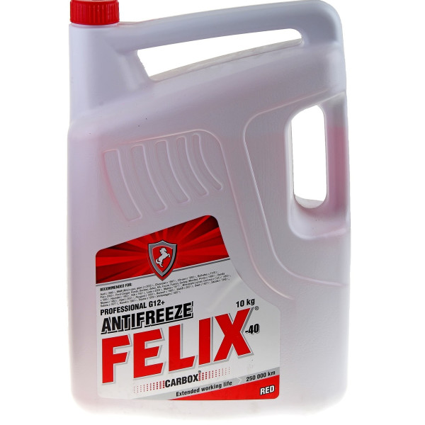 

Антифриз Felix Carbox красный 40 G12+ 10кг