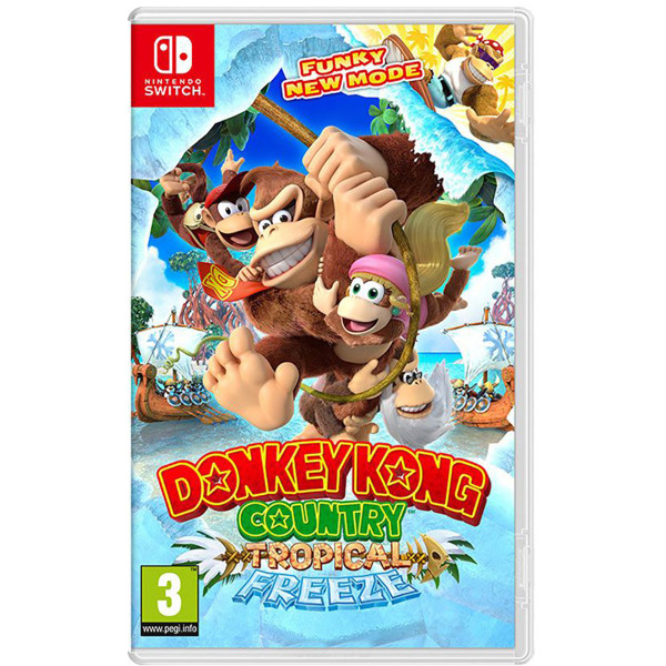 

Картридж с игрой Для Nintendo Switch Donkey Kong Country: Tropical Freeze