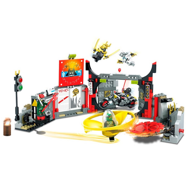 

Конструктор JVToy Ninja Heroes Штаб-квартира сыновей Гармадона (16010)