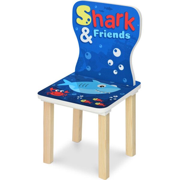 

Стульчик Bambi Shark 406-74 Dark Blue (406-74)