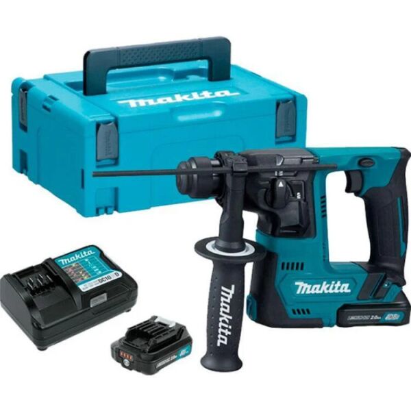 

Аккумуляторный перфоратор Makita HR140DWAJ + 2 акб 10.8 V 2 Ah + з/у + MakPac