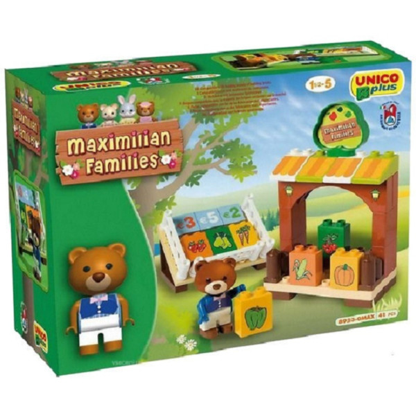 

Детский конструктор Unico Plus Рынок Maximilian (8923-0MAX)