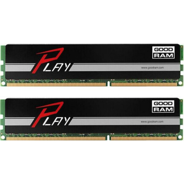 

DDR4 2x8GB/2400 GOODRAM Play Black (GY2400D464L15S/16GDC)