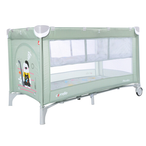 

Кровать-манеж со вторым дном Carrello Piccolo+ CRL-9201/2 Cameo Green