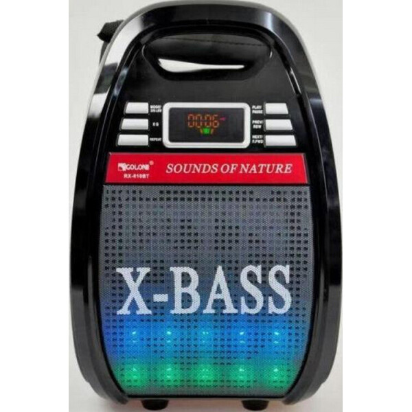 

Радиоприемник беспроводной GOLON RX-810BT портативный акустический Black