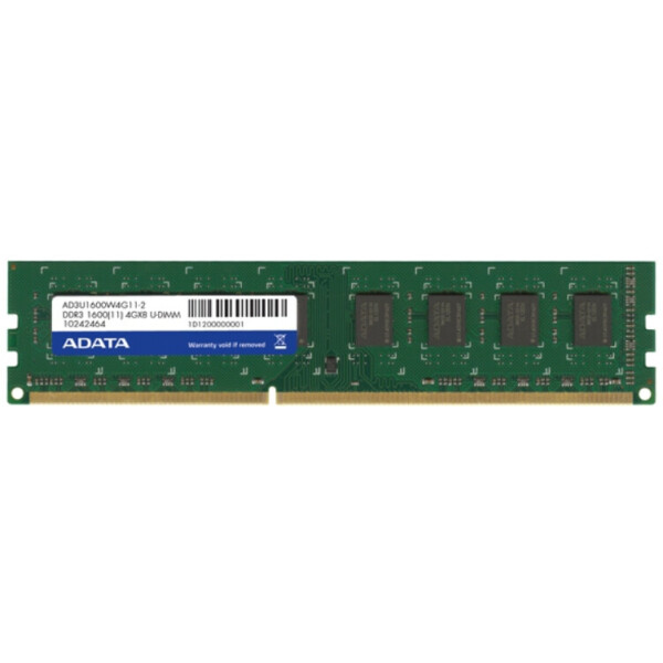 

DDR3 4GB 1333 MHz ADATA (AD3U1333W4G9-S)