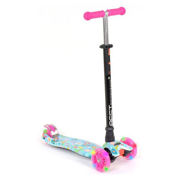 

Самокат Best Scooter Maxi Розово-голубой (А 25533/779-1331)