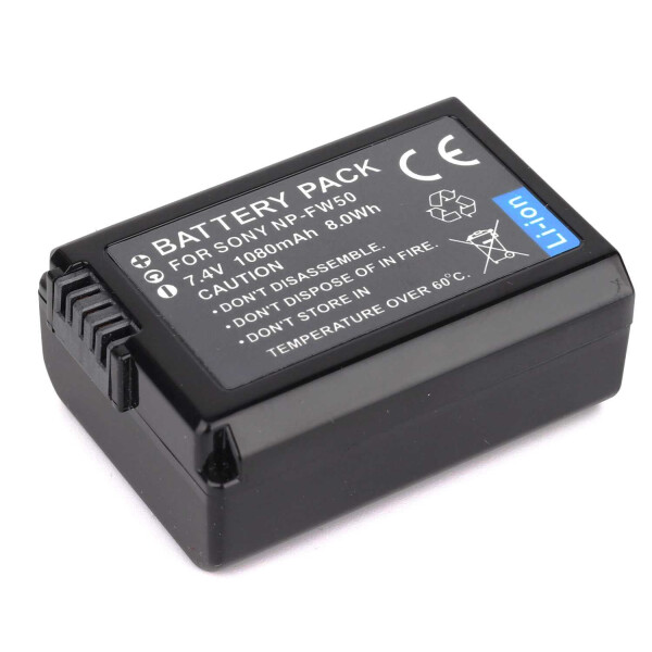 

Аккумулятор MyGear NP-FW50, 1030mAh