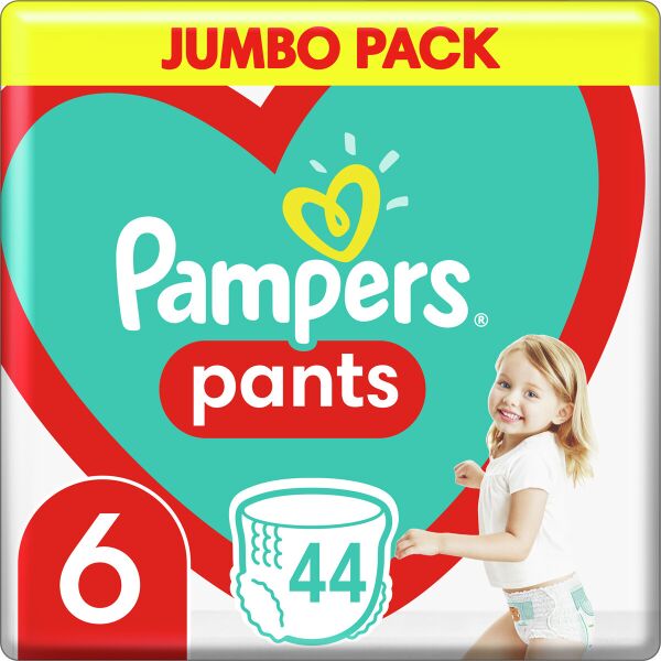 

Подгузники - трусики Pampers Pants Размер 6 (15+ кг), 44 шт (8006540069356)