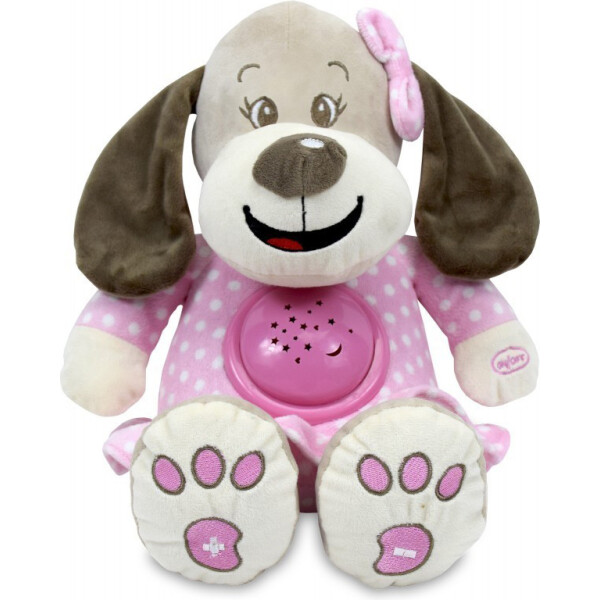 

Музыкальный проектор Baby Mix Собачка STK-17132 Pink