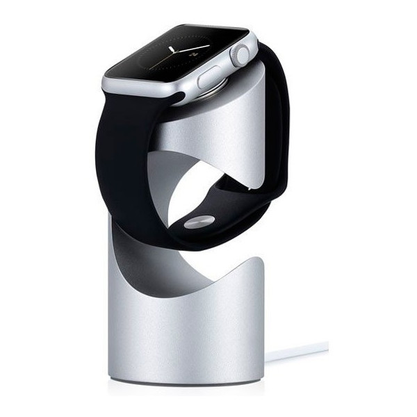 

Док-станция Just Mobile TimeStand Silver для Apple Watch