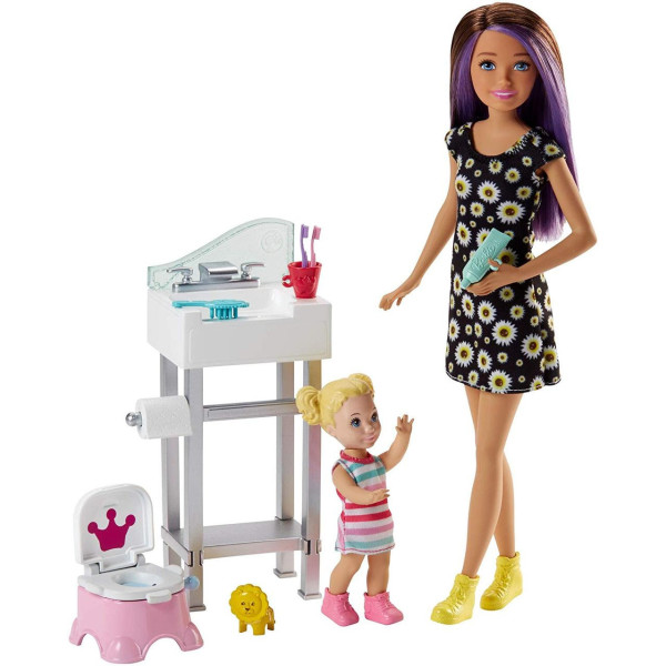 

Mattel Barbie Набор Скиппер няня (FJB01)