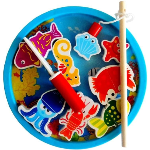 

Рыбалка магнитная «Морские обитатели» из дерева Р66к-2