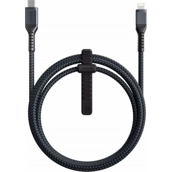 

Nomad USB-C to Lightning кабель для iPhone, iPad Black (1.5 m) (NM01912B00)
